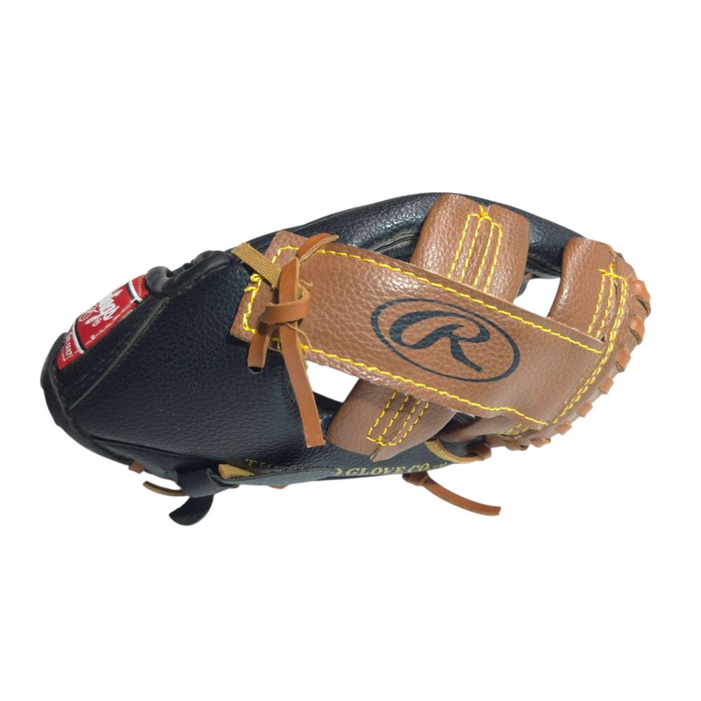 Rawlings Players Series 9 Inch Youth T-Ball Baseball Glove Black RBG158BT - Picture 4 of 7